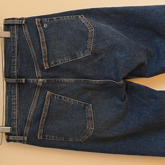 Rag & Bone Blue High Rise Jeans with Distressed Look - Picture 7 of 8
